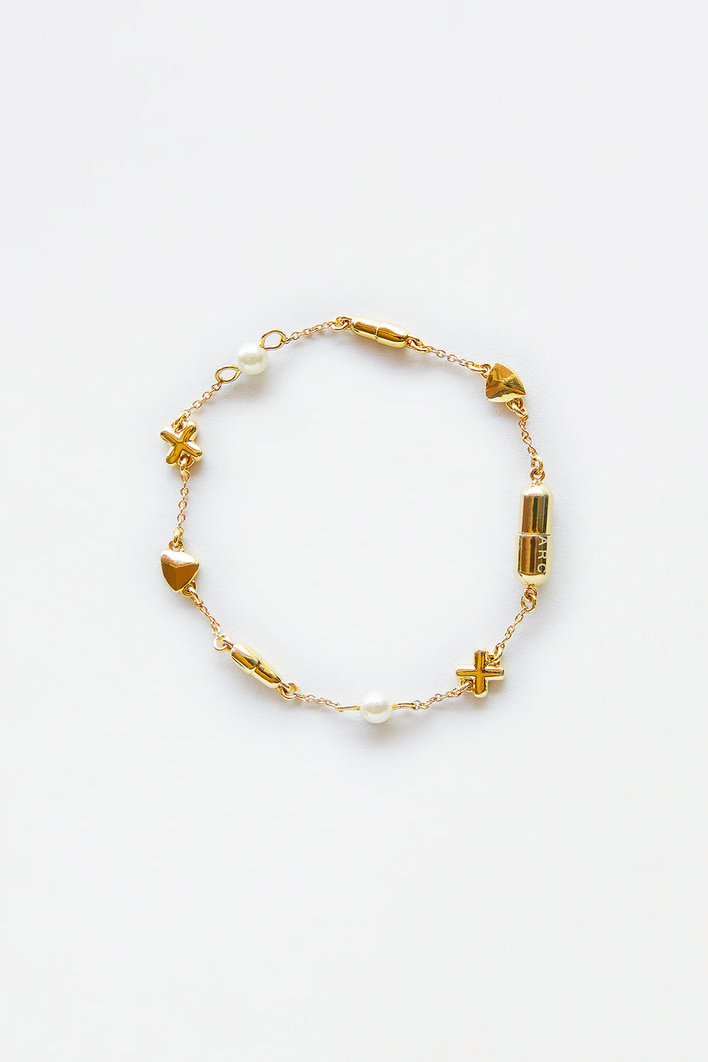 Gold Pills Bracelet