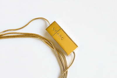 Gold USB Necklace