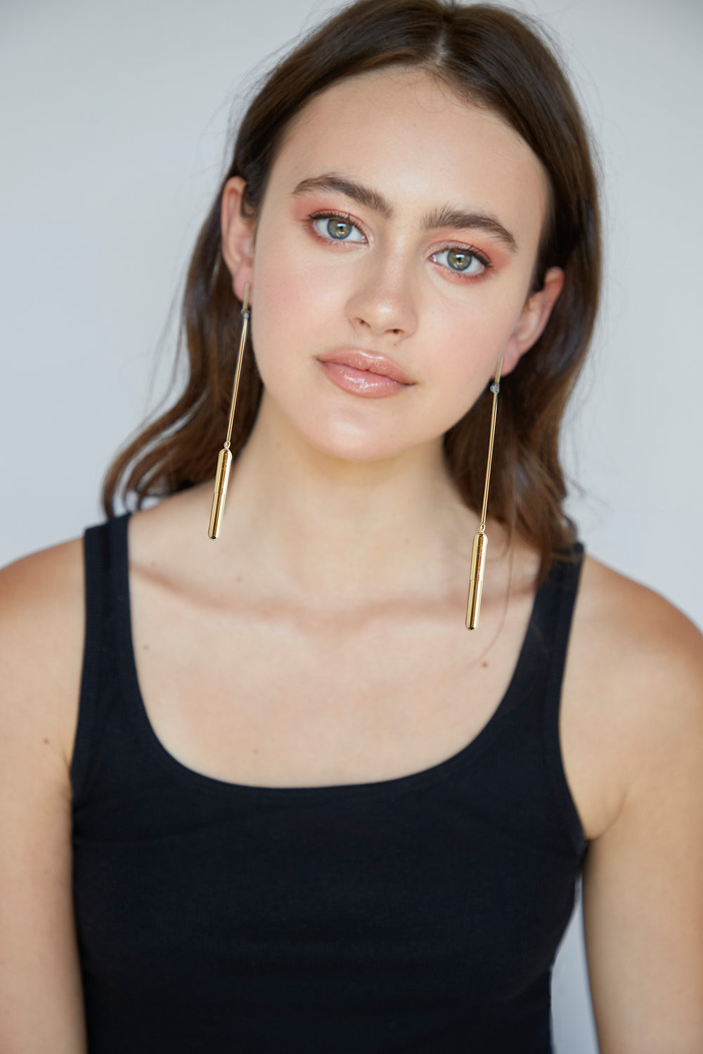 Gold Gelcap Earring